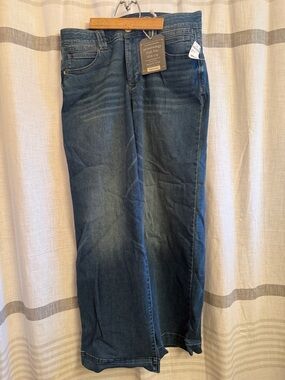 Democracy Blue High-Rise Wide Leg Jeans